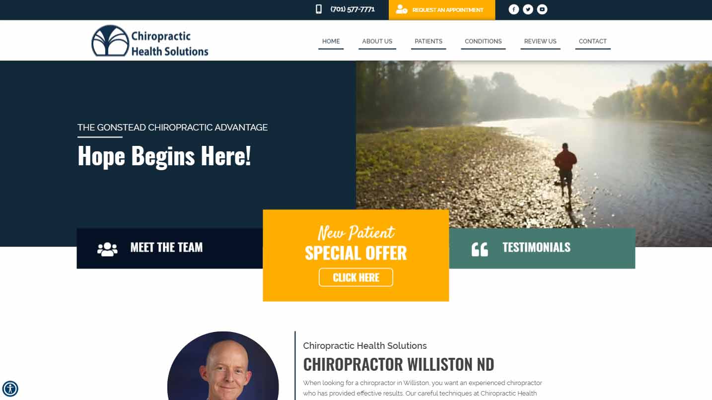 Chiropractor Williston ND Chiropractic Health Solutions