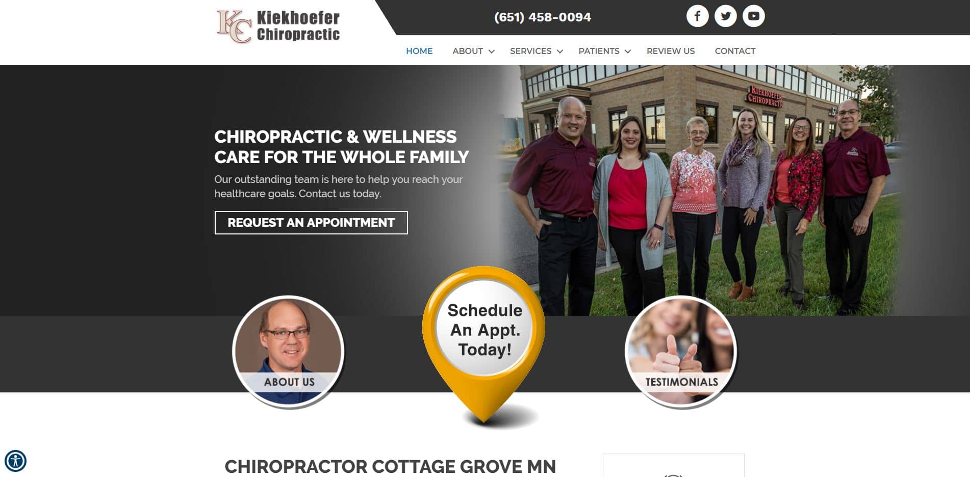 Chiropractor in Cottage Grove