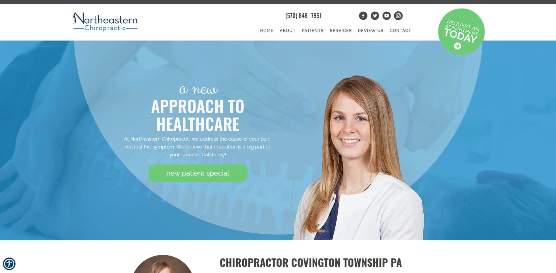 Chiropractor in Covington Township