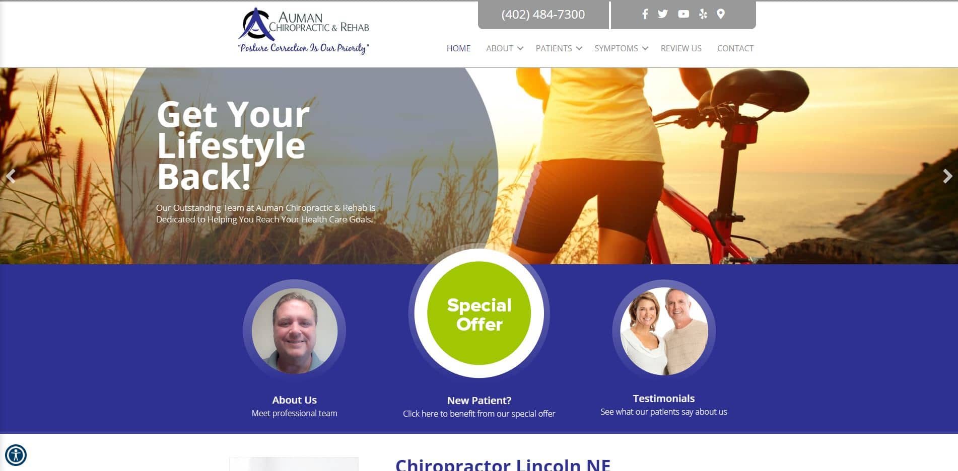 Chiropractor in Lincoln